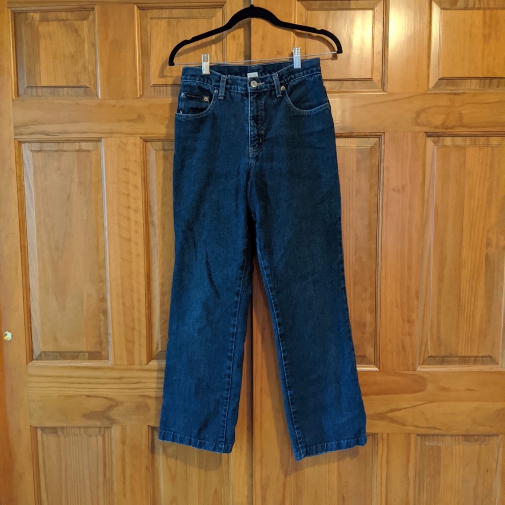 Vintage High Waist Dark Wash Jeans